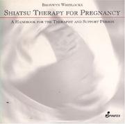 Cover of: Shiatsu Therapy for Pregnancy