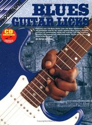 Cover of: Progressive Blues Guitar Licks