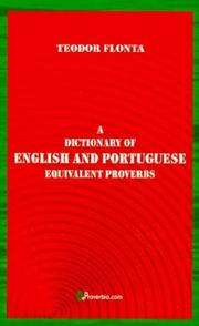 Cover of: A Dictionary of English and Portuguese Equivalent Proverbs