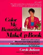 Cover of: Color Me Beautiful Make-Up Book by Carole Jackson, Carole Jackson