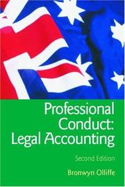 Cover of: Essential Professional Conduct: Legal Accounting 2/e (Essential)