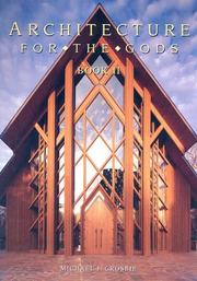 Cover of: Architecture for the Gods Vol 2 | Michael J. Crosbie