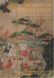 Cover of: Women in Medieval Japan by Haruko Wakita
