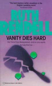 Cover of: Vanity Dies Hard