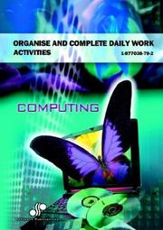 Cover of: Organise and complete daily work activities