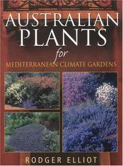 Cover of: Australian Plants for Mediterranean Climate Gardens