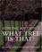 Cover of: What Tree Is That