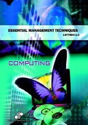 Cover of: Essential Management Techniques by Gregory Long