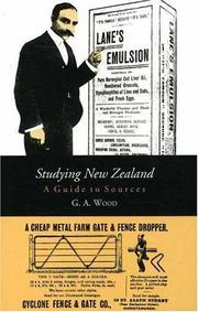 Cover of: Studying New Zealand: a guide to sources
