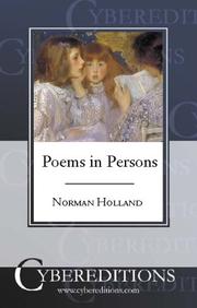 Cover of: Poems in Person
