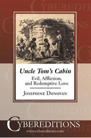Cover of: Uncle Tom's Cabin by Josephine Donovan