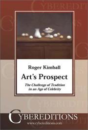 Cover of: Art's Prospect by Roger Kimball