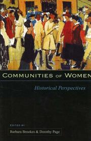 Cover of: Communities of women | 