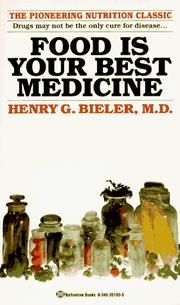 Cover of: Food Is Your Best Medicine by Henry G. Md Bieler