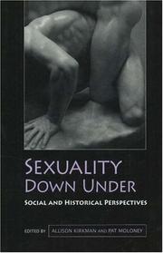 Cover of: Sexuality Down Under: Social And Historical Perspectives (Otago History)