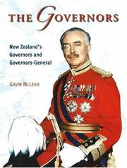 Cover of: The Governors by Gavin McLean
