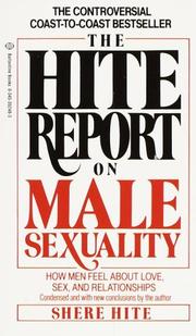 The Hite report on male sexuality by Shere Hite