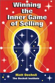 Cover of: Winning the Inner Game of Selling