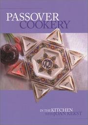 Cover of: Passover Cookery  by Joan Kekst