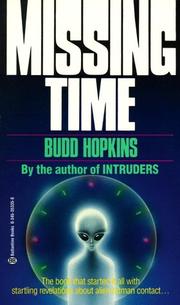 Cover of: Missing Time by Budd Hopkins