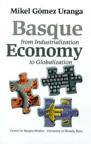 Cover of: Basque economy by M. Gómez Uranga