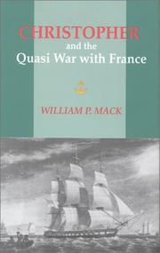 Cover of: Christopher and the quasi war with France: a novel of the sea