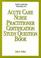 Cover of: Acute care nurse practitioner certification study question book