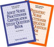 Cover of: Family Nurse Practitioner Certification Study Question Book Set | Virginia Layng Millonig