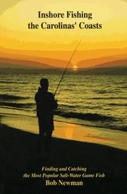 Cover of: Inshore fishing the Carolinas' coasts by Bob Newman