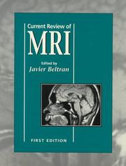 Cover of: Current Review of Mri by Javier Beltran