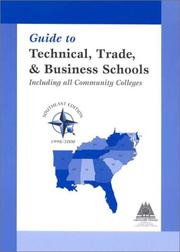 Cover of: Guide to Technical, Trade, & Business Schools 1998/2000: Including All Community Colleges  by Mary Goodhue Lynch, Mary Goodhue Lynch
