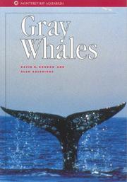 Cover of: Gray whales by David G. Gordon