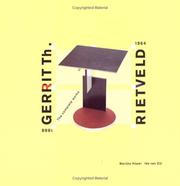 Cover of: Gerrit Th. Rietveld, 1888-1964 | Gerrit Thomas Rietveld