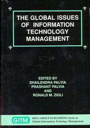 Cover of: The Global issues of information technology management | 