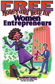 Cover of: Free Money and Help for Women Entrepreneurs by Matthew Lesko, Mary Ann Martello