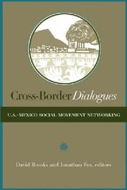 Cover of: Cross-border dialogues by edited by David Brooks and Jonathan Fox.