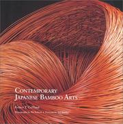 Cover of: Contemporary Japanese Bamboo Arts