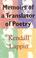 Cover of: Memoirs of a Translator of Poetry