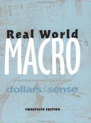 Cover of: Real World Macro