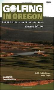 Cover of: Golfing in Oregon, 13th Edition