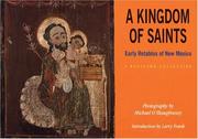 Cover of: A Kingdom of Saints: Early Retablos of New Mexico - A Postcard Collection