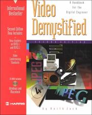 Cover of: Video Demystified by Keith Jack