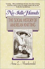 Cover of: needlework history