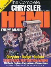 The complete Chrysler Hemi manual by Ron Ceridono