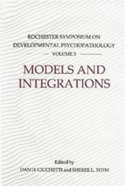 Cover of: Models and integrations