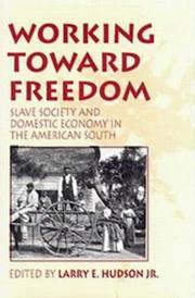 Cover of: Working toward freedom
