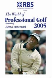 Cover of: The World of Professional Golf 2005 (World of Professional Golf)