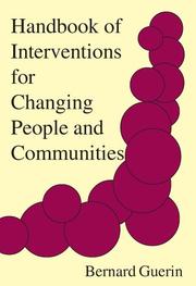 Cover of: Handbook of Interventions for Changing People And Communities