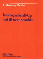 Cover of: Investing in small-cap and microcap securities by John C. Bogle, Jr. ... [et al.].