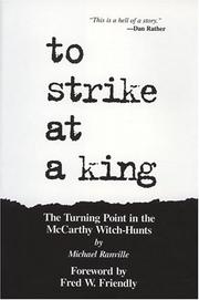 Cover of: To Strike at a King by Michael Ranville, Michael Ranville